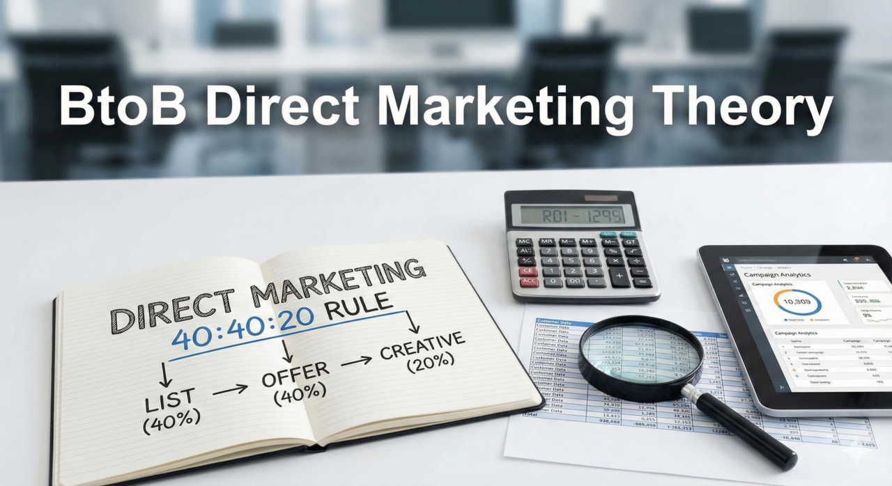 ダイレクトマーケティングとは？BtoB営業を科学する「計測と改善」の基礎理論