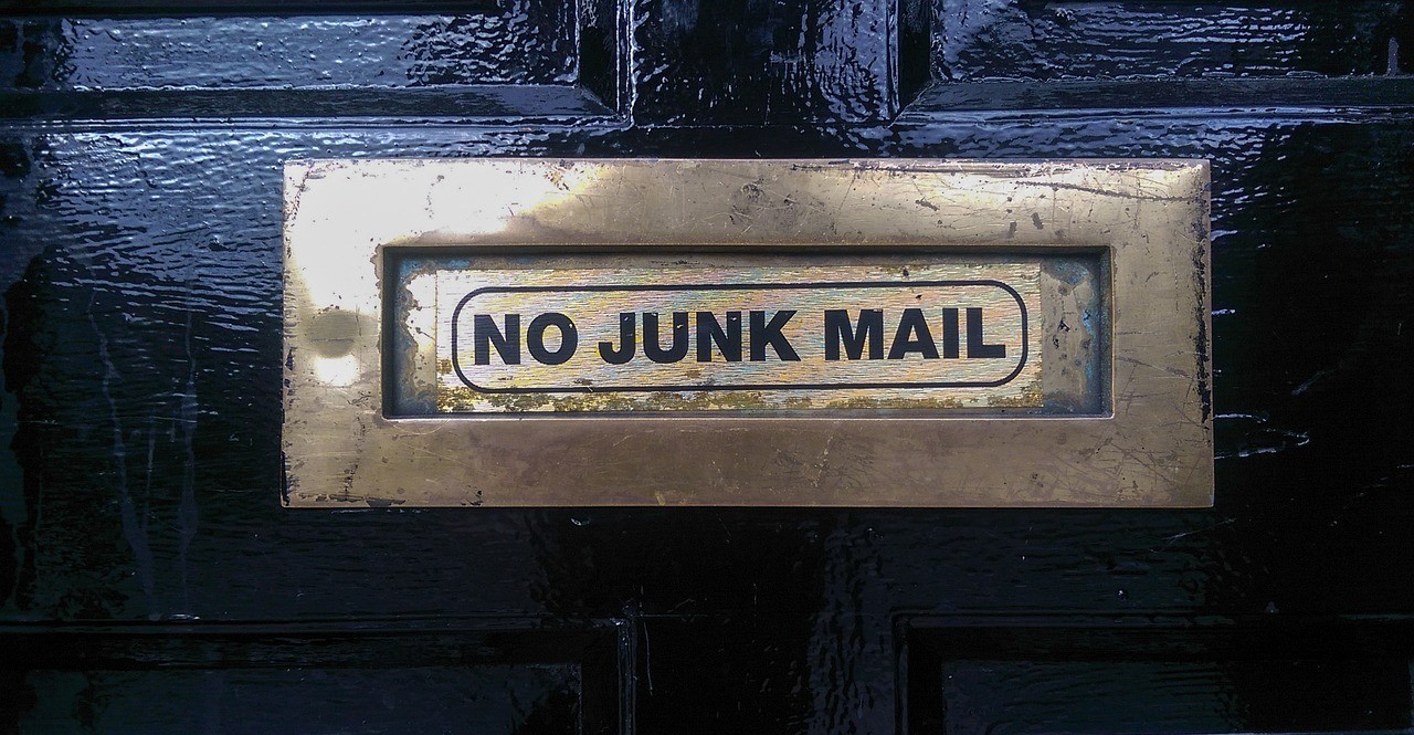 no junk mail迷惑メールお断り