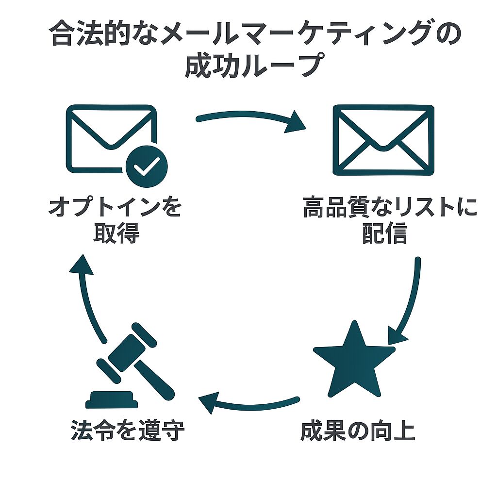 メールマーケ成功ループ
