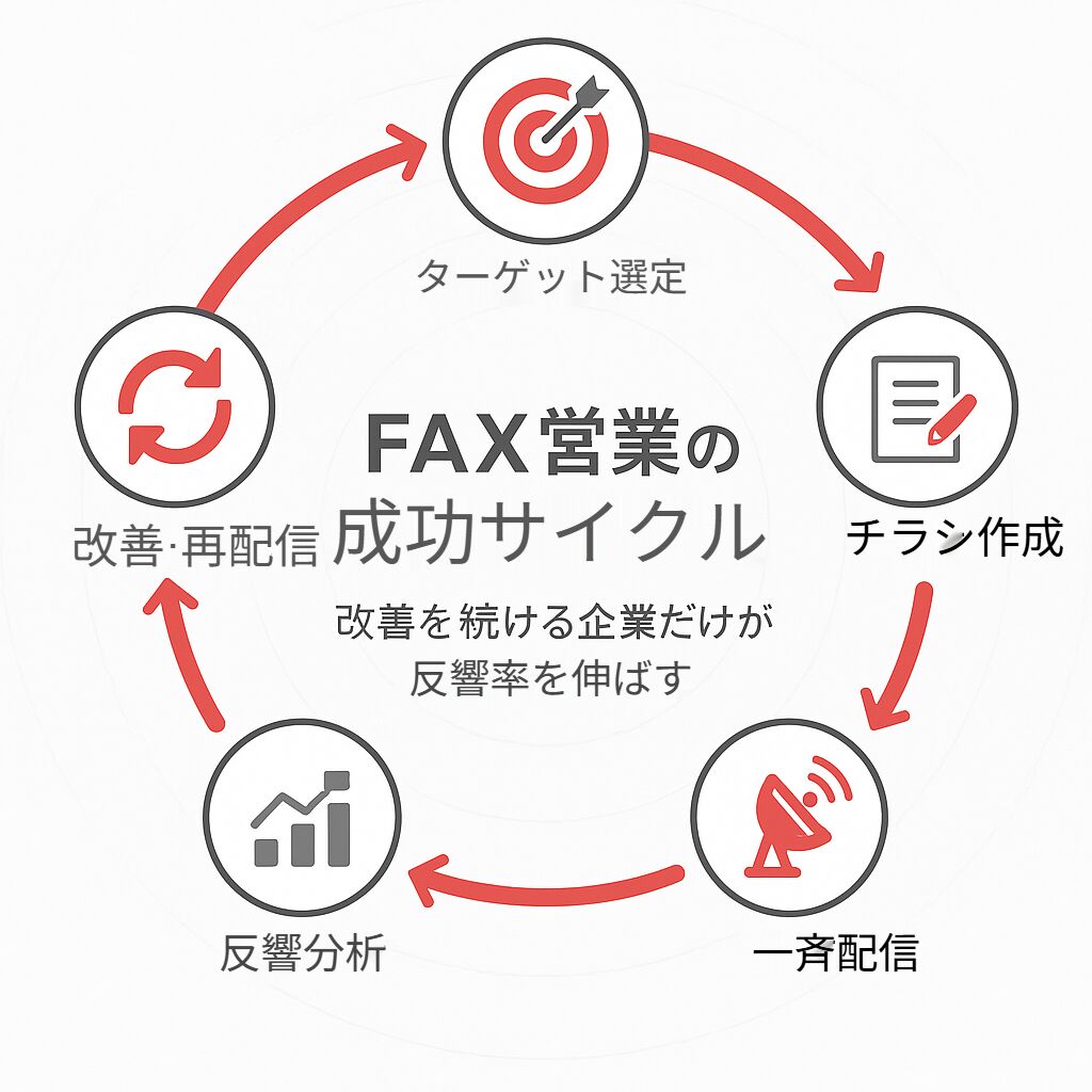 FAX営業の成功サイクル